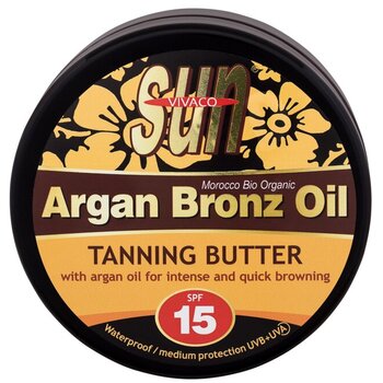 Opaľovacie maslo Argan bronz oil OF 15 200 ml